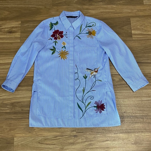 Zara Button-down Top - Picture 2 of 9